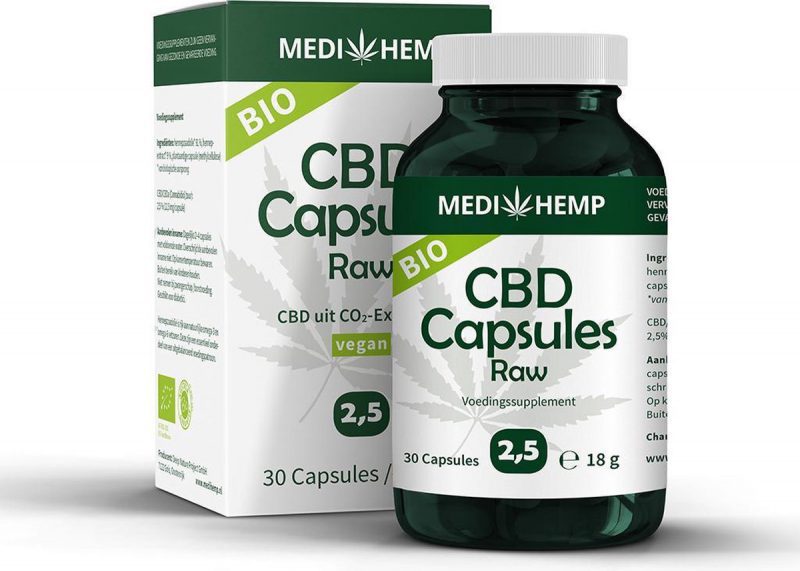 Medihemp Raw CBD Capsules