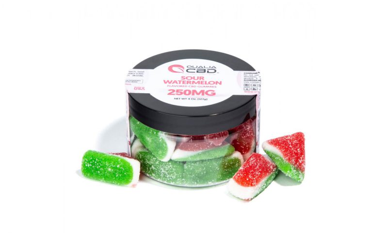 CBD Infused Gummies Watermelon Slices