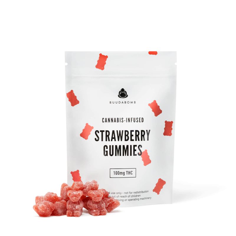 BuudaBomb Strawberry Gummies