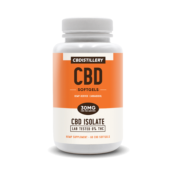 THC Free CBD Isolate Softgels