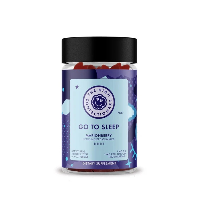 The High Confectionary Co. Sleep Gummies, 50 Count